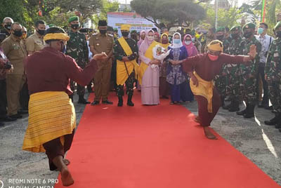  Danrem 031/WB Brigjen M Syech Ismed Kunker ke Rohil